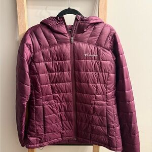 Columbia Hooded Puffer Coat L